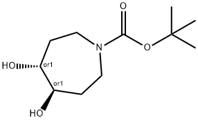 1904145-73-8 tert-butyl-trans-4,5-dihydroxy-1l4-azepane-1-carboxylate