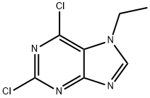 2,6-dichloro-7-ethyl-7H-purine Structure