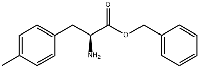 DL-4-methylPhenylalanine phenylmethyl ester 구조식 이미지