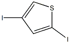 Thiophene, 2,4-diiodo- 구조식 이미지