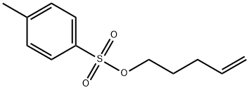 toluene-4-sulfonic acid pent-4-enyl ester 구조식 이미지