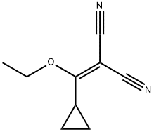 2-[cyclopropyl(ethoxy)methylidene]propanedinitrile Structure