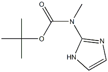 tert-butyl N-(1H-imidazol-2-yl)-N-methylcarbamate Structure