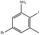 5-bromo-2-iodo-3-methylaniline Structure