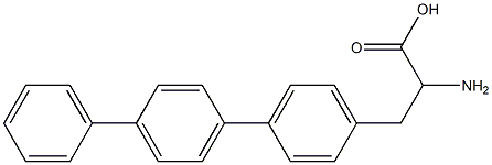 4-(Biphenyl-4-yl)-DL-phenylalanine 구조식 이미지