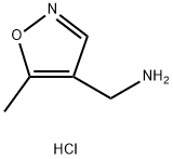 (5-methylisoxazol-4-yl)methanamine hydrochloride 구조식 이미지