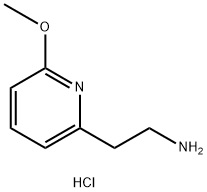 2-(6-methoxypyridin-2-yl)ethanamine hydrochloride 구조식 이미지