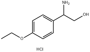 amino(4-ethoxyphenyl)methanol hydrochloride Structure