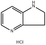 2,3-dihydro-1H-pyrrolo[3,2-b]pyridine hydrochloride 구조식 이미지