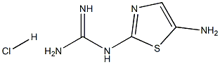 1-(5-Aminothiazol-2-yl)guanidine hydrochloride 구조식 이미지