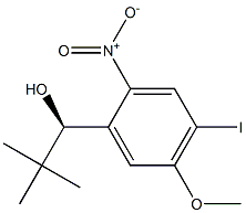 (R)-1-(4-Iodo-5-methoxy-2-nitrophenyl)-2,2-dimethylpropan-1-ol Structure