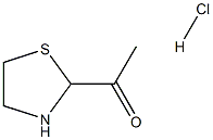 1-(Thiazolidin-2-yl)ethanone hydrochloride Structure