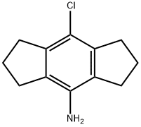 8-chloro-1,2,3,5,6,7-hexahydro-s-Indacen-4-amine 구조식 이미지