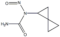 Urea, N-nitroso-N-spiro[2.2]pentyl- Structure