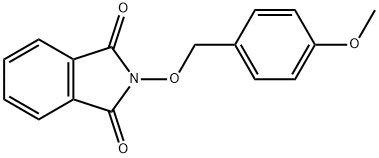 2-[(4-methoxyphenyl)methoxy]-2,3-dihydro-1H-isoindole-1,3-dione Structure