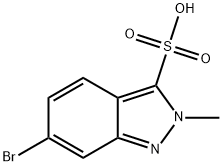 5-bromo-2-methyl-2H-isoindole-1-sulfonic acid Structure