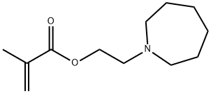 2-(1-Azepanyl)ethyl methacrylate Structure