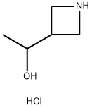 1-(azetidin-3-yl)ethan-1-ol hydrochloride Structure