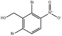 (2,6-Dibromo-3-nitro-phenyl)-methanol 구조식 이미지