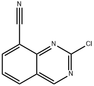 2-chloroquinazoline-8-carbonitrile Structure