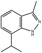 7-isopropyl-3-methyl-1H-indazole Structure