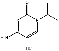 4-amino-1-(propan-2-yl)-1,2-dihydropyridin-2-one hydrochloride 구조식 이미지