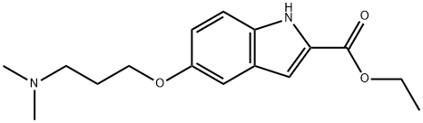 ethyl 5-(3-(dimethylamino)propoxy)-1H-indole-2-carboxylate Structure