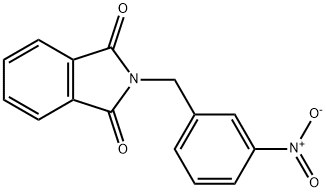 2-[(3-nitrophenyl)methyl]isoindole-1,3-dione Structure