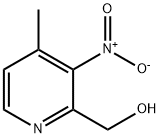 (4-Methyl-3-nitro-pyridin-2-yl)-methanol Structure