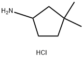 3,3-Dimethyl-cyclopentylamine hydrochloride 구조식 이미지