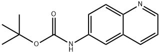 6-(Boc-amino)quinoline, 97% 구조식 이미지