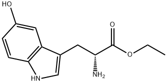 D-5-Hydroxytryptophan ethyl ester 구조식 이미지