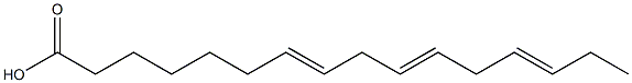 7,10,13-Hexadecatrienoic acid Structure