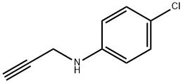 Benzenamine, 4-chloro-N-2-propynyl- Structure