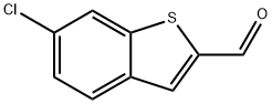6-chlorobenzo[b]thiophene-2-carbaldehyde 구조식 이미지