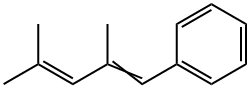 (2,4-dimethylpenta-1,3-dien-1-yl)benzene 구조식 이미지