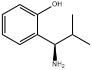 2-((1R)-1-AMINO-2-METHYLPROPYL)PHENOL Structure