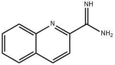 2-Quinolinecarboximidamide Structure