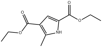 Diethyl 5-methyl-1H-pyrrole-2,4-dicarboxylate Structure