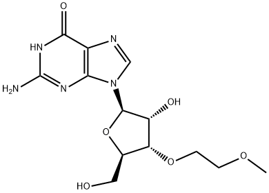 3'-O-(2-Methoxyethyl)guanosine Structure