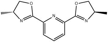 2,6-bis[(4R)-4,5-dihydro-4-methyl-2-oxazolyl]-Pyridine 구조식 이미지