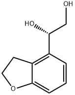 (S)-1-(2,3-dihydrobenzofuran-4-yl)ethane-1,2-diol Structure