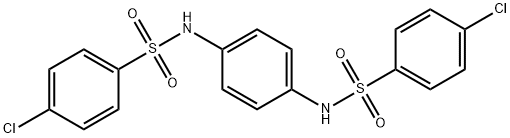 N,N-(1,4-phenylene)bis(4-chlorobenzenesulfonamide) 구조식 이미지