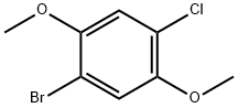 Benzene,1-bromo-4-chloro-2,5-dimethoxy- 구조식 이미지