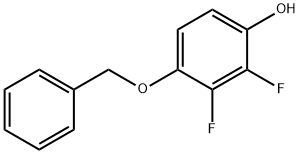 2,3-Difluoro-4-(phenylmethoxy)phenol 구조식 이미지