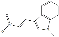 1H-Indole,1-methyl-3-(2-nitroethenyl)- Structure