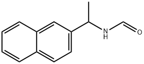 N-[1-(2-Naphthalenyl)ethyl]formamide 구조식 이미지