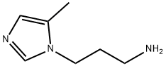 5-methyl-1H-Imidazole-1-propanamine 구조식 이미지