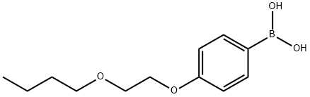 4-(2-Butoxyethoxy)phenylboronic acid 구조식 이미지