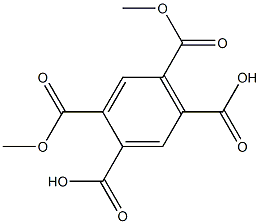 4,6-bis(methoxycarbonyl)benzene-1,3-dicarboxylic acid Structure